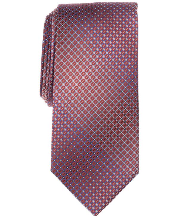 ペリーエリス メンズ アクセサリー ネクタイ Perry Ellis Portfolio Perry Ellis Men's Atterton Geo-Pattern Gradient Tie Sienna