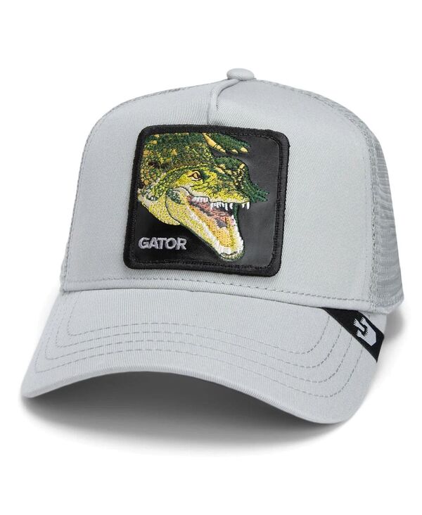 グーリンブラザーズ レディース アクセサリー 帽子 Goorin Bros. Gray Swamp Monster Adjustable Trucker Hat Gray グレー