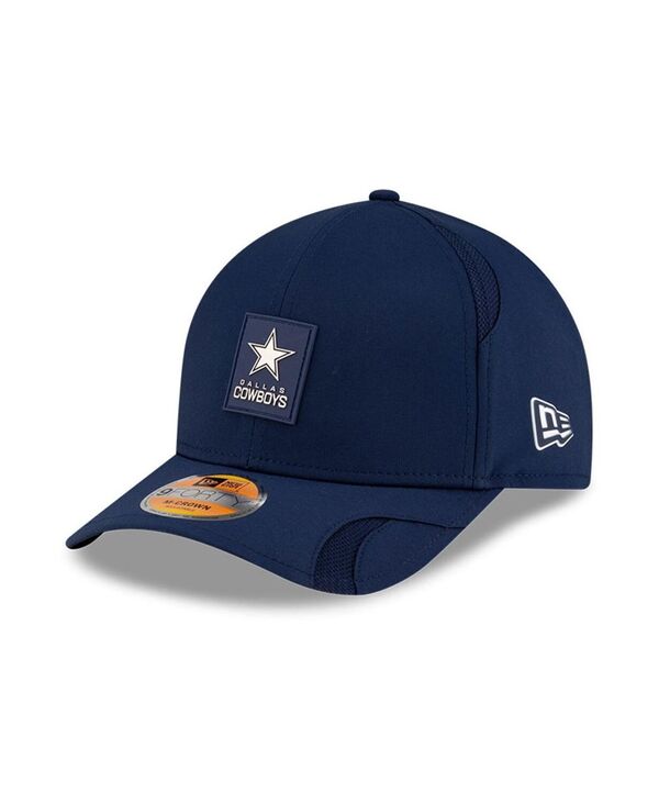 ニューエラ メンズ アクセサリー 帽子 New Era Men's Navy Dallas Cowboys 2025 Sideline M-crown 9FORTY Adjustable Hat Navy ネイビー