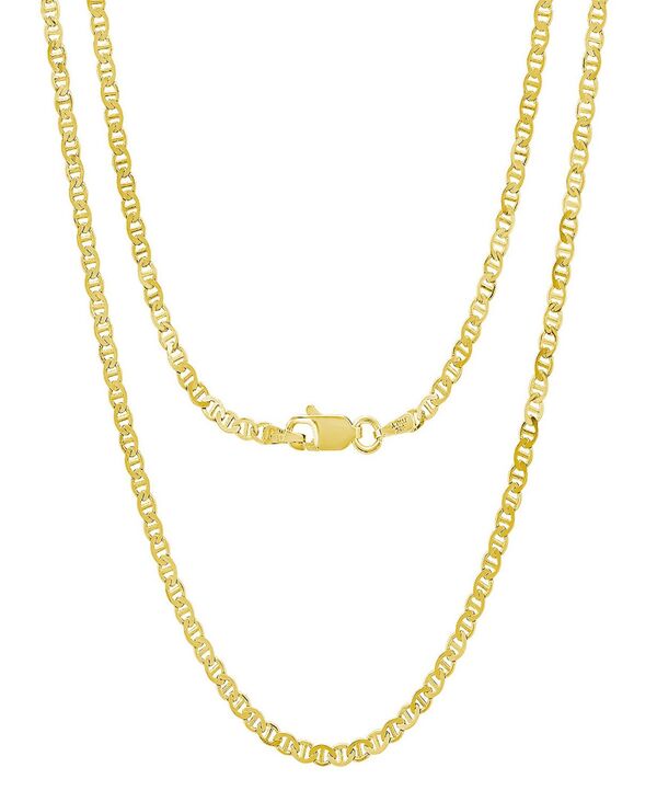 スティールタイム レディース アクセサリー ネックレス・チョーカー・ペンダントトップ レース STEELTIME Unisex 14K Gold Plated Mariner Superflat Necklace Gold ゴールド
