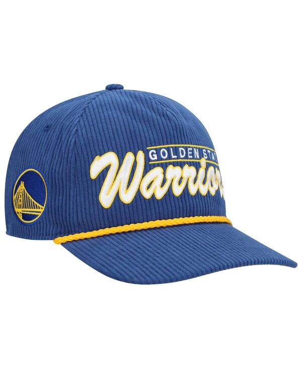 47 ブランド メンズ アクセサリー 帽子 '47 Brand Men's Royal Golden State Warriors Double Header Sidepatch Cord Hitch Adjustable Hat Royal|ReVida 店