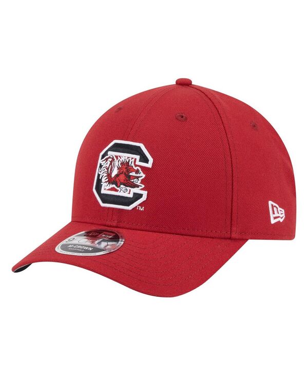 ニューエラ メンズ アクセサリー 帽子 New Era Men's Garnet South Carolina Gamecocks Team Collective 9FORTY M-Crown Adjustable Hat Garnet|ReVida 店