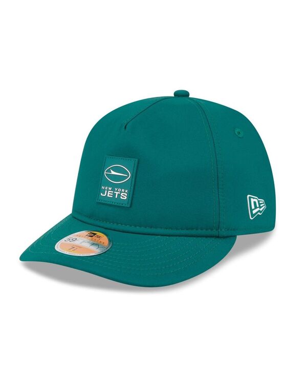 ニューエラ メンズ アクセサリー 帽子 New Era Men's Green New York Jets 2025 Sideline Retro Crown 59FIFTY Fitted Hat Green グリーン