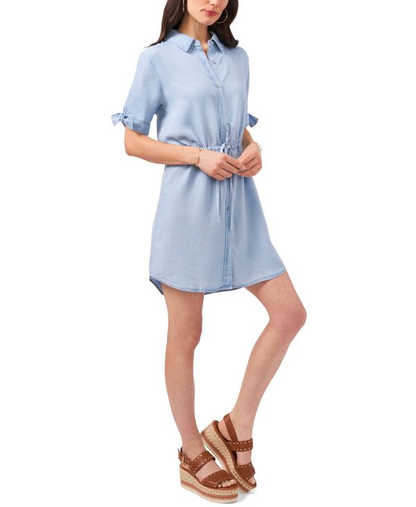 レディースファッション ワンピース 福袋特集 21 Surf Arctic Shirtdress Denim Tie Sleeve トップス ワンピース レディース ヴィンスカムート Coloradomaternalmentalhealth Org