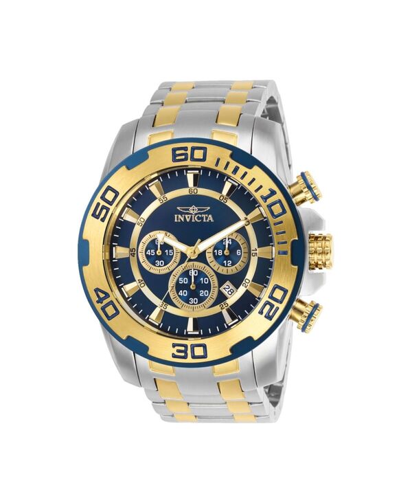 インビクタ メンズ アクセサリー 腕時計 Invicta Men 26296 Pro Diver Quartz Chronograph Blue Dial Watch Gold ゴールド