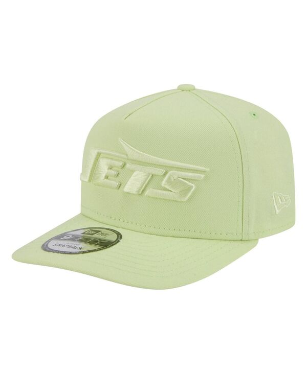 ニューエラ メンズ アクセサリー 帽子 New Era Men's Light Green New York Jets Color Pack 9FIFTY Snapback Hat Light Green グリーン|ReVida 店