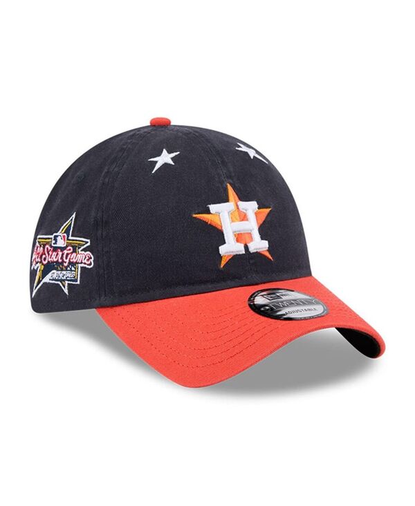 ニューエラ メンズ アクセサリー 帽子 New Era Men's Navy/Orange Houston Astros 2025 MLB All-Star Game 9TWENTY Adjustable Hat Navy Orange ネイビー