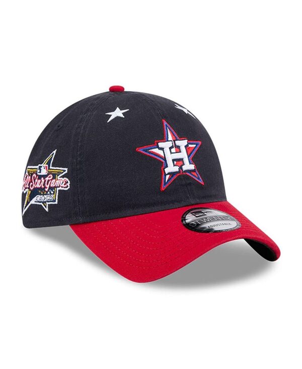 ニューエラ メンズ アクセサリー 帽子 New Era Men's Navy/Red Houston Astros 2025 MLB All-Star Game Workout 9TWENTY Adjustable Hat Navy Red ネイビー|ReVida 店