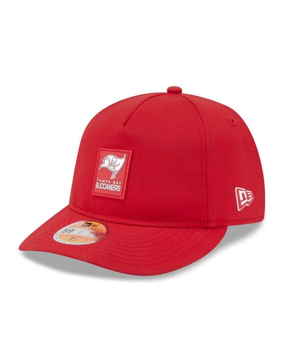 ニューエラ メンズ アクセサリー 帽子 New Era Men's Red Tampa Bay Buccaneers 2025 Sideline Retro Crown 59FIFTY Fitted Hat Red レッド｜ReVida 店