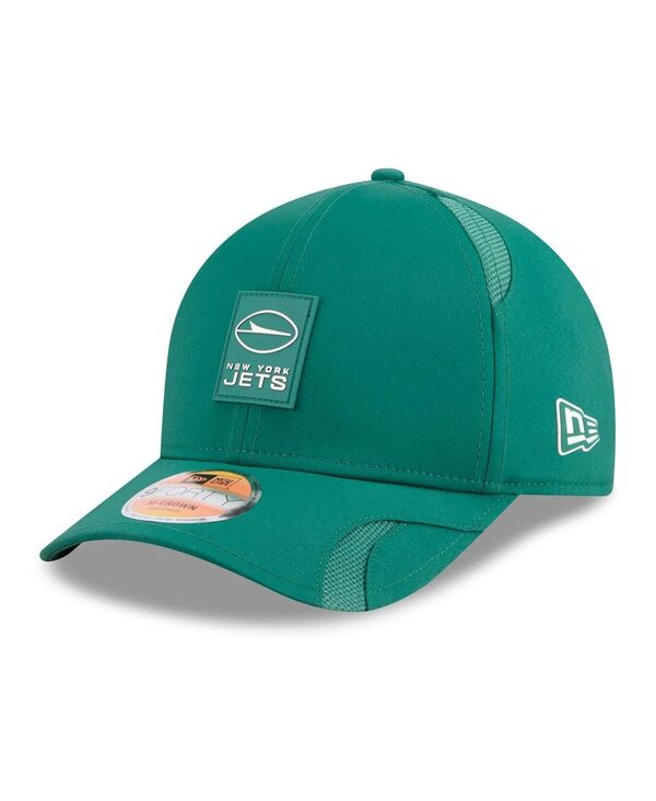 ニューエラ メンズ アクセサリー 帽子 New Era Men's Green New York Jets 2025 Sideline M-crown 9FORTY Adjustable Hat Green グリーン