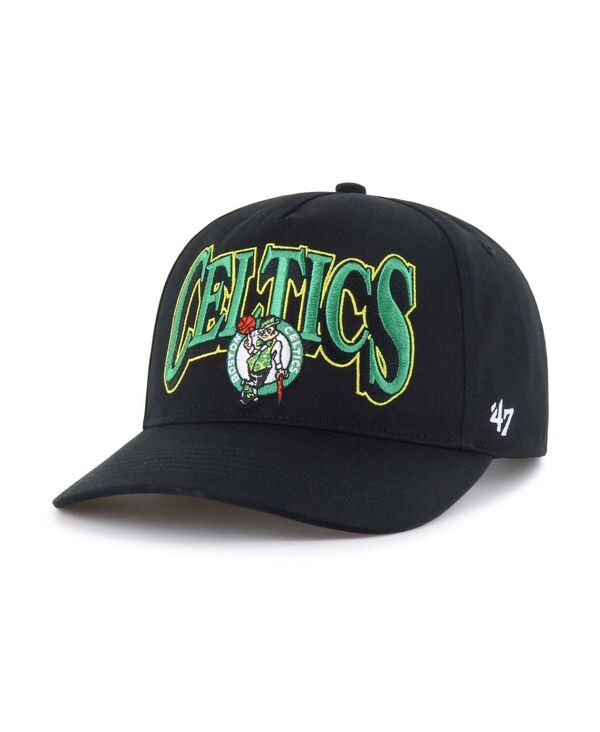 47 ブランド メンズ アクセサリー 帽子 '47 Brand Men's Black Boston Celtics Every Time Past Champs Hitch Adjustable Hat Black ブラック
