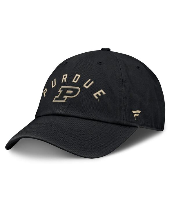 ファナティクス メンズ アクセサリー 帽子 Fanatics Men's Black Purdue Boilermakers Myth Adjustable Hat Black ブラック