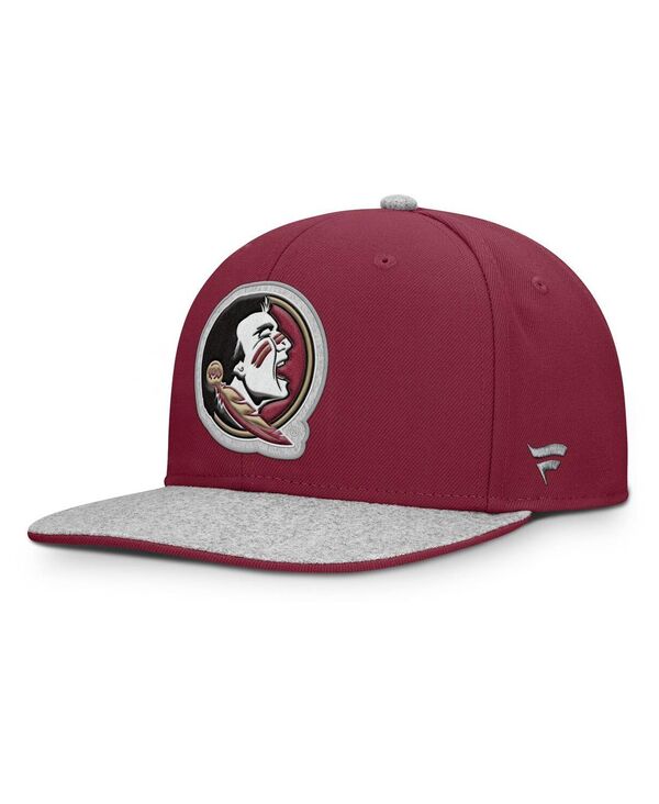 ファナティクス メンズ アクセサリー 帽子 Fanatics Men's Garnet Florida State Seminoles Loden Snapback Hat Garnet