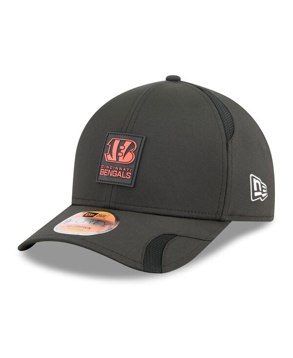 ニューエラ メンズ アクセサリー 帽子 New Era Men's Black Cincinnati Bengals 2025 Sideline M-crown 9FORTY Adjustable Hat Black ブラック 12,905円
