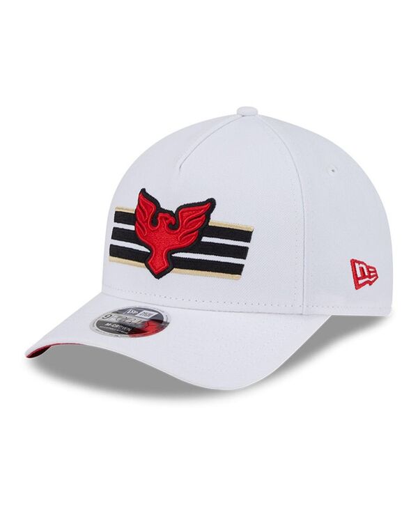 ニューエラ メンズ アクセサリー 帽子 ジャージー New Era Men's White D.C. United 2025 Jersey Hook 9FORTY M-Crown Adjustable Hat White ホワイト｜ReVida 店