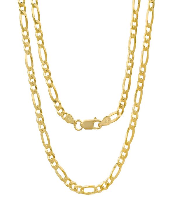 スティールタイム レディース アクセサリー ネックレス・チョーカー・ペンダントトップ レース STEELTIME Unisex 14K Gold Plated Figaro Superflat Necklace Gold ゴールド｜ReVida 店