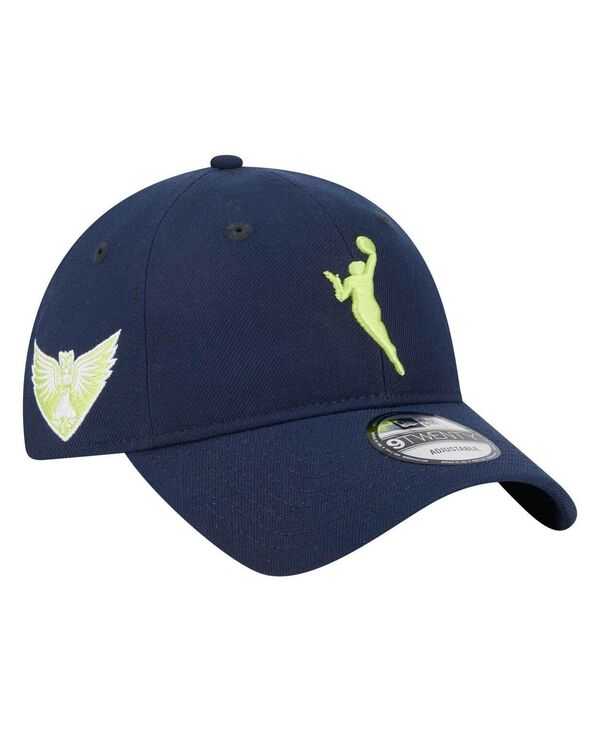 ニューエラ メンズ アクセサリー 帽子 New Era Men's Navy Dallas Wings 9TWENTY Adjustable Hat Navy ネイビー