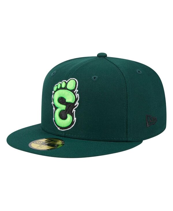 ニューエラ メンズ アクセサリー 帽子 New Era Men's Green Eugene Emeralds Authentic Collection 59FIFTY Fitted Hat Green グリーン