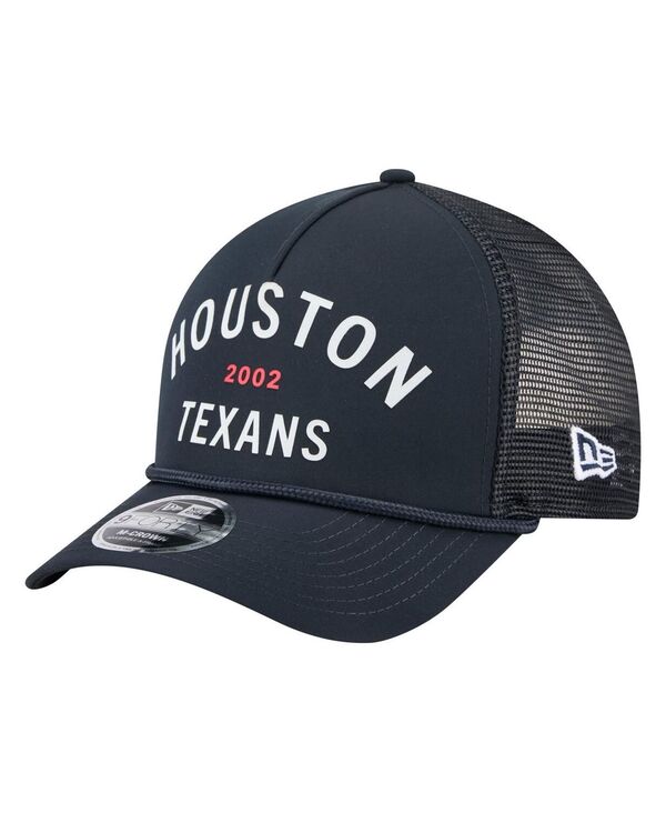 ニューエラ メンズ アクセサリー 帽子 ミニ New Era Men's Navy Houston Texans Active Minimalist M-Crown A-Frame 9FORTY Adjustable Hat Navy ネイビー｜ReVida 店 10,205円