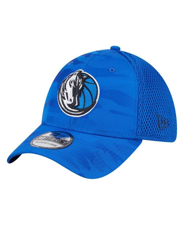 ニューエラ メンズ アクセサリー 帽子 New Era Men's Blue Dallas Mavericks Subtle Camo 39THIRTY Flex Hat Blue ブルー|ReVida 店