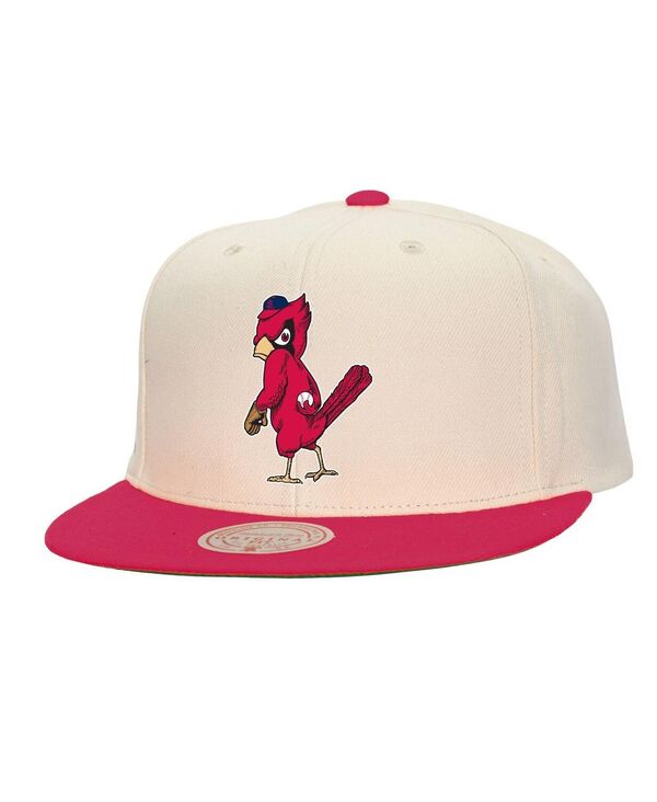 ミッチェル&ネス メンズ アクセサリー 帽子 Mitchell & Ness Men's Cream St. Louis Cardinals Cooperstown Collection Basic Flip Snapback Hat Cream クリーム 8,151円