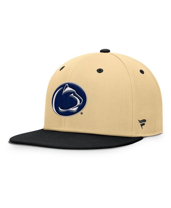 ファナティクス メンズ アクセサリー 帽子 Fanatics Men's Khaki/Black Penn State Nittany Lions Balance Fitted Hat Khaki Black ブラック 7,686円