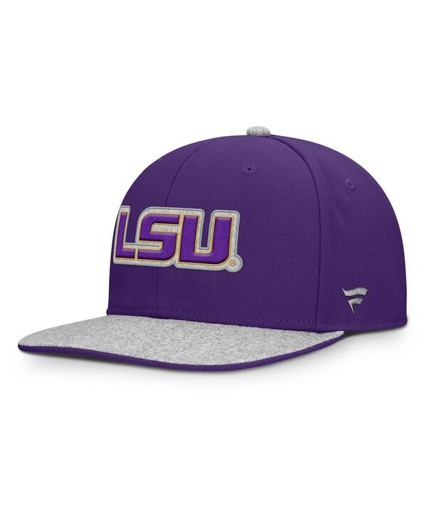 ファナティクス メンズ アクセサリー 帽子 Fanatics Men's Purple LSU Tigers Loden Snapback Hat Purple パープル|ReVida 店