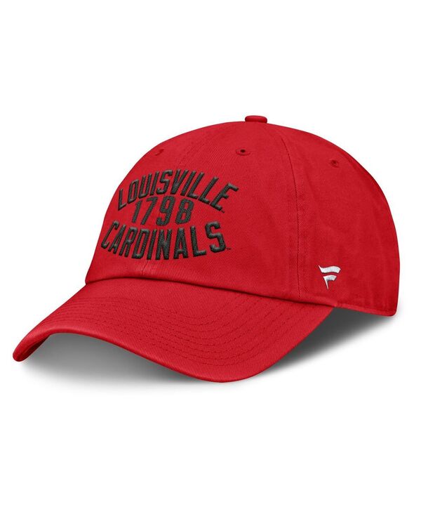 ファナティクス メンズ アクセサリー 帽子 Fanatics Men's Red Louisville Cardinals Archer Adjustable Hat Red レッド