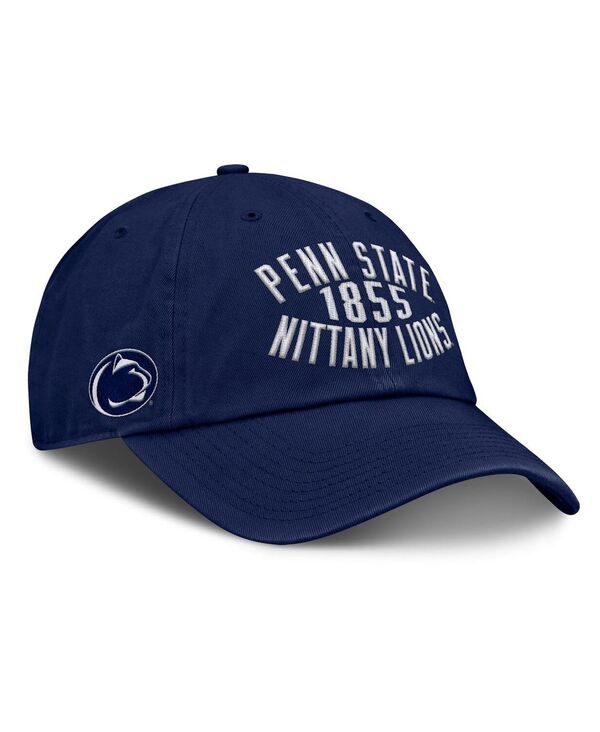 ファナティクス メンズ アクセサリー 帽子 Fanatics Men's Navy Penn State Nittany Lions Archer Adjustable Hat Navy ネイビー｜ReVida 店