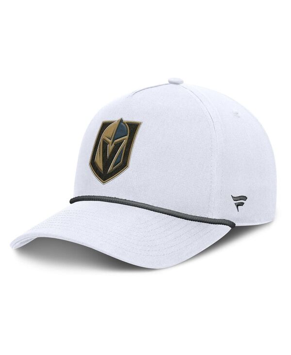 ファナティクス メンズ アクセサリー 帽子 Fanatics Men's White Vegas Golden Knights Rope A-Frame Adjustable Hat White ホワイト