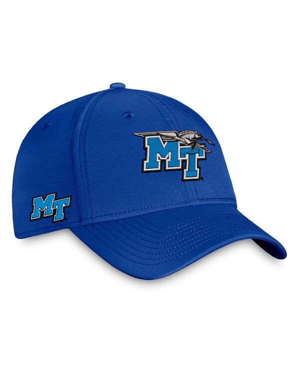 トップオブザワールド メンズ アクセサリー 帽子 Top of the World Men's Royal MTSU Blue Raiders Reflex Flex Hat Royal ブルー