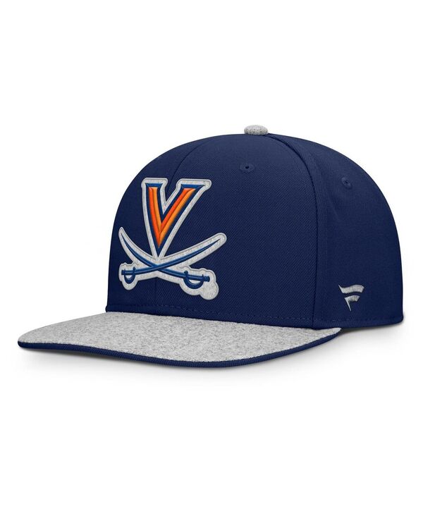 ファナティクス メンズ アクセサリー 帽子 Fanatics Men's Navy Virginia Cavaliers Loden Snapback Hat Navy ネイビー|ReVida 店