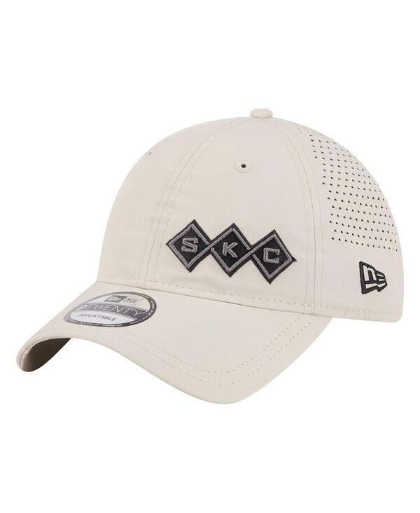 ニューエラ メンズ アクセサリー 帽子 New Era Men's Tan Sporting Kansas City Active 9TWENTY Adjustable Hat Tan タン 8,386円