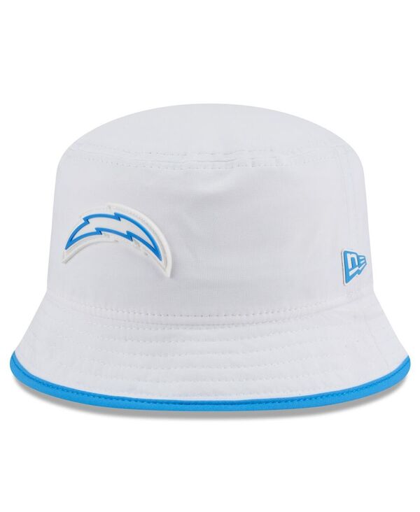 ニューエラ メンズ アクセサリー 帽子 New Era Men's White Los Angeles Chargers 2025 NFL Training Camp Stretch Bucket Hat White ホワイト 11,886円