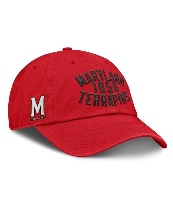 ファナティクス メンズ アクセサリー 帽子 Fanatics Men's Red Maryland Terrapins Archer Adjustable Hat Red レッド