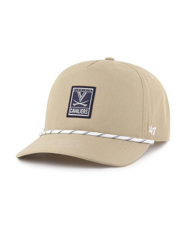 47 ブランド メンズ アクセサリー 帽子 '47 Brand Men's Khaki Virginia Cavaliers Cozumel Hitch Brrr Adjustable Hat Khaki カーキ