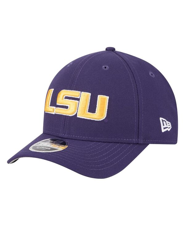 ニューエラ メンズ アクセサリー 帽子 New Era Men's Purple LSU Tigers Team Collective 9FORTY M-Crown Adjustable Hat Purple パープル｜ReVida 店 10,245円