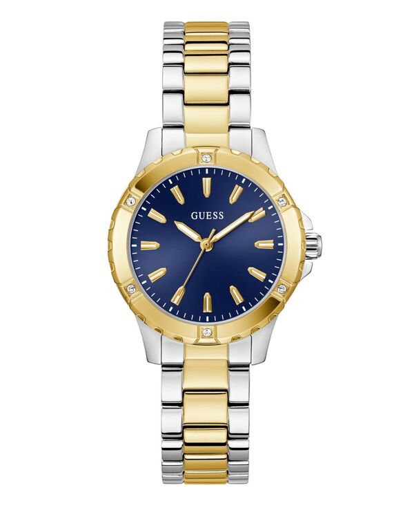 ゲス レディース アクセサリー 腕時計 GUESS Women's Two-Tone Analog Watch 35mm Two-tone｜ReVida 店