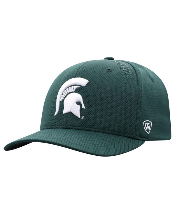 トップオブザワールド メンズ アクセサリー 帽子 Top of the World Men's Green Michigan State Spartans Reflex 2.0 Flex Hat Green グリーン