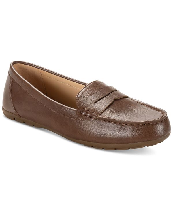 スタイルアンドコー レディース シューズ スリッポン・ローファー ローファー Style & Co Women's Serafinaa Driver Penny Loafers Chocolate チョコレート