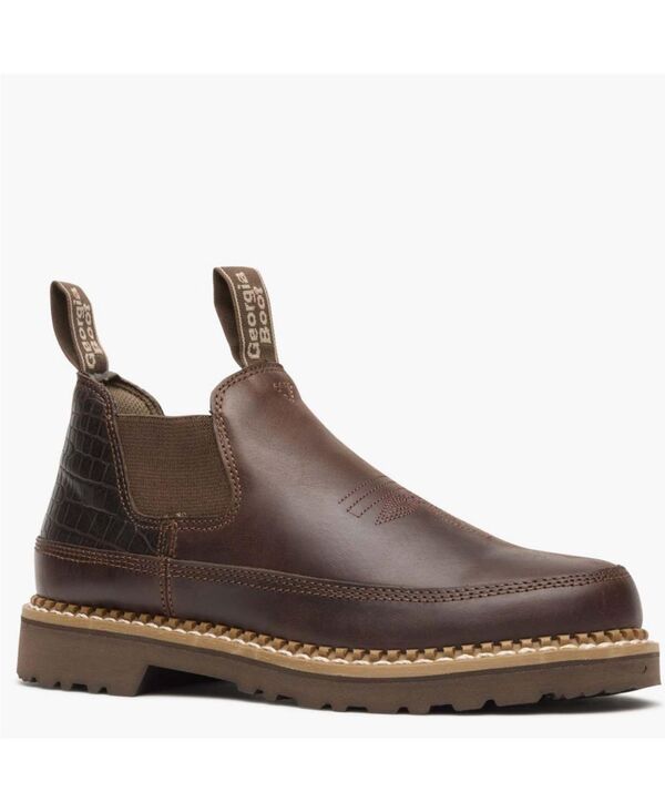 ジョージブーツ レディース シューズ ブーツ・レインブーツ GEORGIA BOOT Women's Romeo Work Shoe Brown ブラウン｜ReVida 店