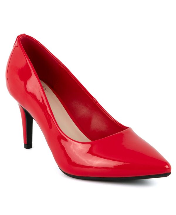 ジョーンズニューヨーク レディース シューズ パンプス Jones New York Women's Bevery Slip On Dress Pumps Red Patent レッド