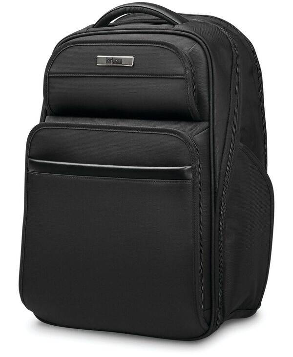 ハート形マン レディース 御徒面子 うしろ側容器に並べる・背嚢 Hartmann Metropolitan 2 Executive Backpack Deep Black 黒いこと