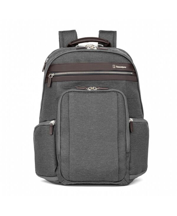 旅行労働者階級 レディース 御徒面子 うしろ側容器に並べる・背嚢 Travelpro Platinum Elite Business Backpack Vintage Grey 薄墨色