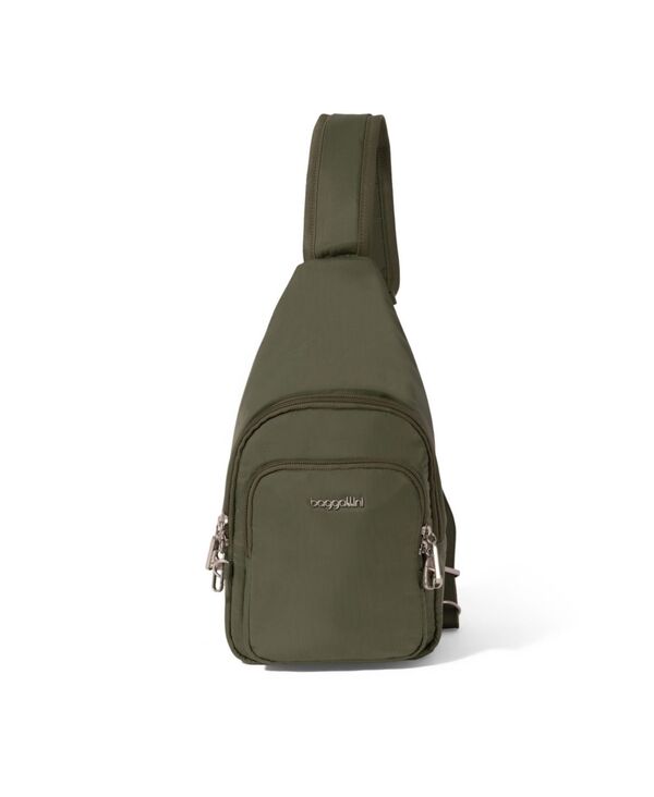 バッガリーニ レディース バッグ ボディバッグ・ウエストポーチ Baggallini Securtex Anti-Theft Daytripper Sling Bag Thyme 23,944円