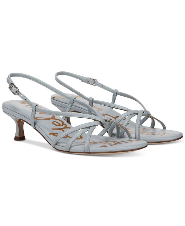サムエデルマン レディース シューズ サンダル Sam Edelman Women's Cressa Strappy Dress Sandals Cape Blue ブルー