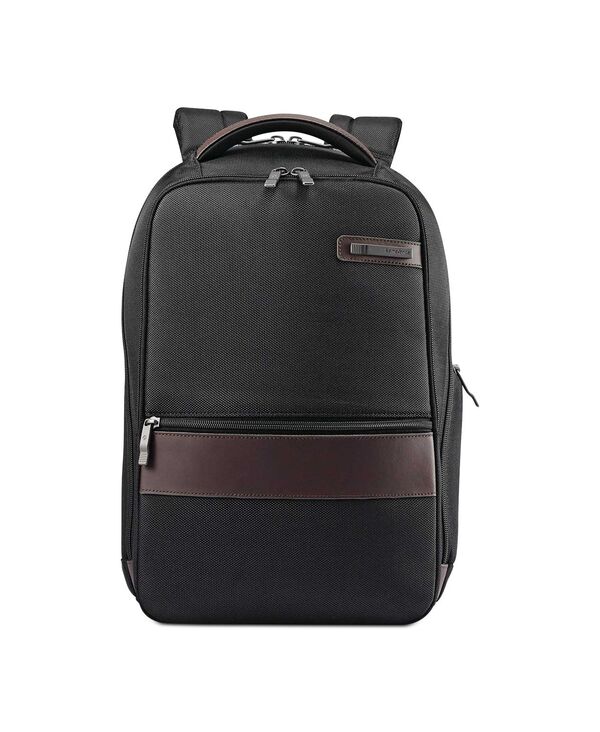 サムソナイト メンズ バッグ バックパック・リュックサック Samsonite Men's Kombi 16 Small Backpack Black/brown ブラック