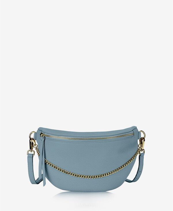 ギギニューヨーク レディース 御徒面子 ボディバッグ・ウエストポーチ ミニ GiGi New York Beck Mini Crossbody Sling Bag Coastal Blue 青色