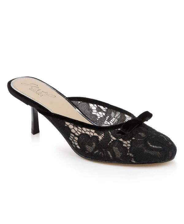 ジュウェルダグレイミシュカ レディース シューズ パンプス Jewel Badgley Mischka Women's Elliott Evening Mules Black ブラック