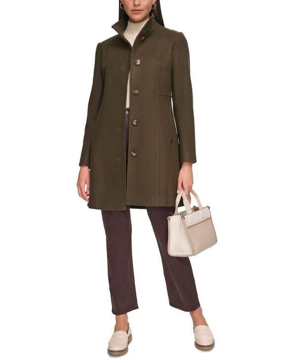 カルバンクライン レディース アウター ジャケット・ブルゾン コート Calvin Klein Women Walker Coat Olive オリーブ